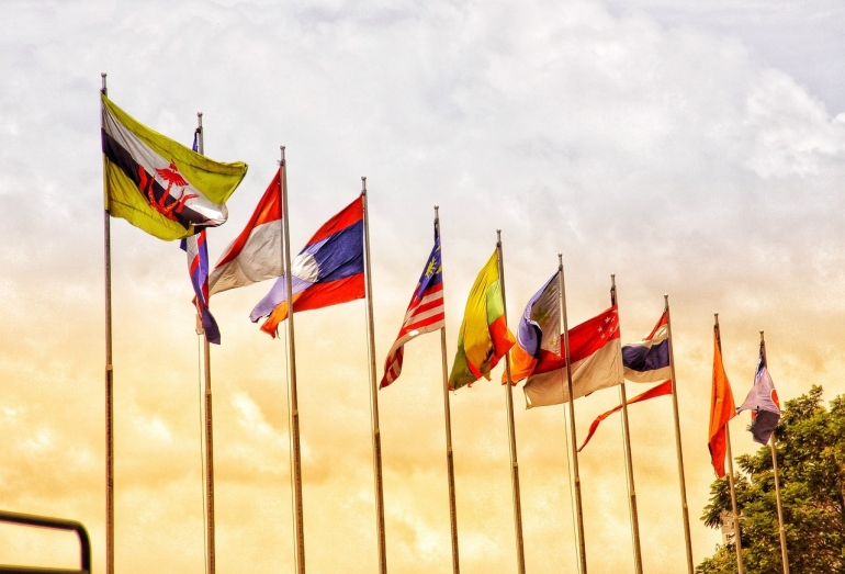Ilustrasi: Anggota ASEAN. (Sumber: Pixabay/Thuận Tiện Nguyễn)