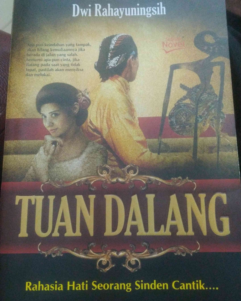 Foto sampul Novel Tuan Dalang. Dok. Pribadi.