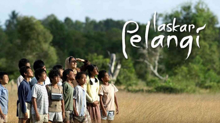Film Laskar Pelangi | sumber gambar: uc.ac.id