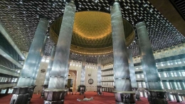 Interior Masjid Istiqlal (dok.pri/irerosana)
