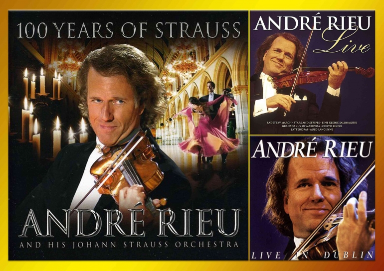 Andre' Rieu and his Johann Strauss Orchestra | Dok. vitaza.cz-Artwork-Amazone.co.uk
