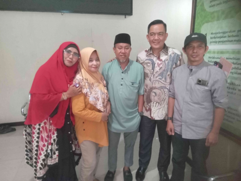 Pengurus IKA Komisariat FP-UMI Makassar foto bersama. Photo : Ipoel. (23/02).