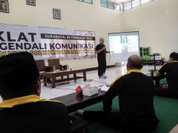 Sekretaris Provinsi Senkom Mitra Polri Jawa Timur, Wahjoe Soetiono, S.Sos