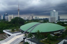 Ilustrasi: Pemandangan Kompleks DPR/MPR/DPD, di Senayan, Jakarta. (Foto: KOMPAS.com/Nabilla Tashandra) 