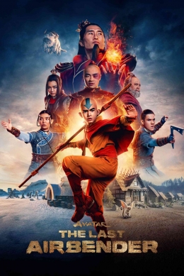 Poster serial Avatar: The Last Airbender. Sumber: The Movie Database (mrgalser)