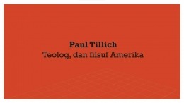 Teologi Pembebasan   Paul Tillich/dokpri