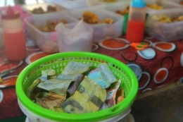 Ilustrasi penghasilan penjual makanan di kantin sekolah. (foto Akbar Pitopang)