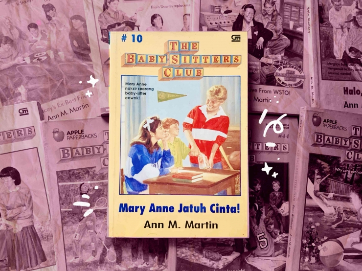 Buku The Babysitter's Club #10: Mary Anne Jatuh Cinta! (Dokumentasi Pribadi)