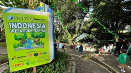 Suasana Indonesia Green Book Festival (Foto koleksi pribadi) 