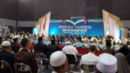 Prosesi wisuda Tahfidz 30 Jus Pondok Pesantren Tahfidzul Qur'an Bahrusysyifa Lumajang (Hamim Thohari Majdi)