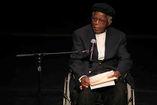 Chinua Achebe, Photo by Angela Radulescu/Flickr - https://www.worldliteraturetoday.org