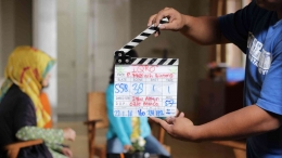 Proses shooting film Iqro Petualangan Meraih Bintang (Dok. Film Iqro)
