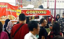 Penjual Gohyong di Festival (dok.pri) 
