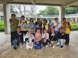 Foto bersama tim dari Transjakarta, Sebumi dan Komunitas Kompasianer Jakarta (Kopaja71), dok. Kopaja71