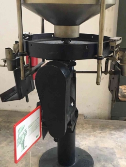 mesin cetak uang peninggalan Peruri di M Bloc (dokpri)