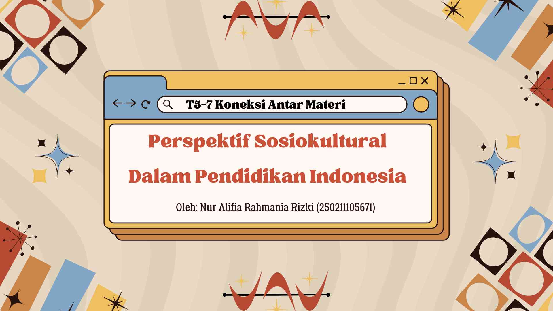 Perspektif Sosiokultural Dalam Pendidikan Indonesia (Aksi Nyata) Topik ...