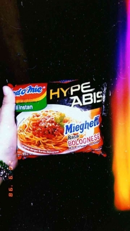 Indomie Mieghetti, sensasi spaghetti yang gurih dan mantap. Sumber: Pinterest (Dhea)