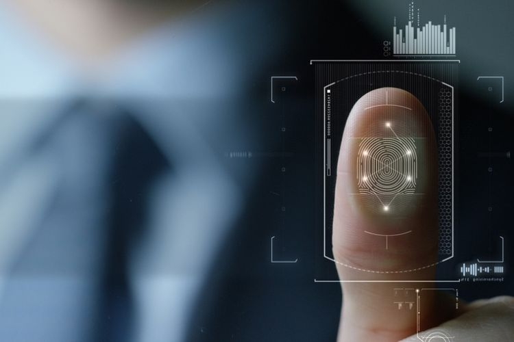 Ilustrasi teknologi biometrik. Sumber: Shutterstock via KOMPAS.com