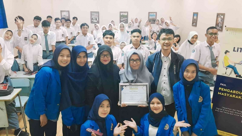 Kegiatan PKM Universitas Pamulang Prodi Sastra Indonesia/dokpri