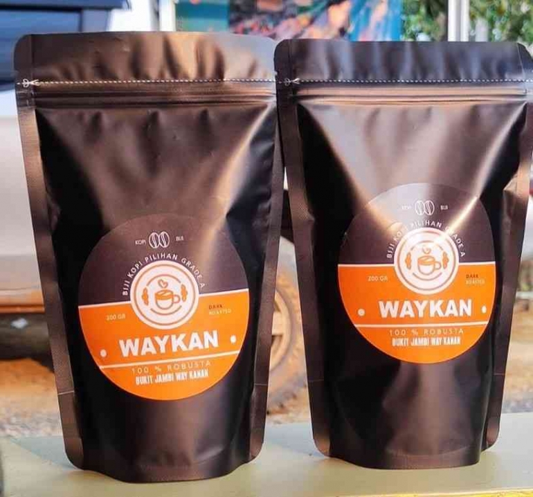 WayKan Coffee, produk akhir para ibu asal Belida harganya murah, kualitasnya bagus (dok foto: Comdev PT BWKM)
