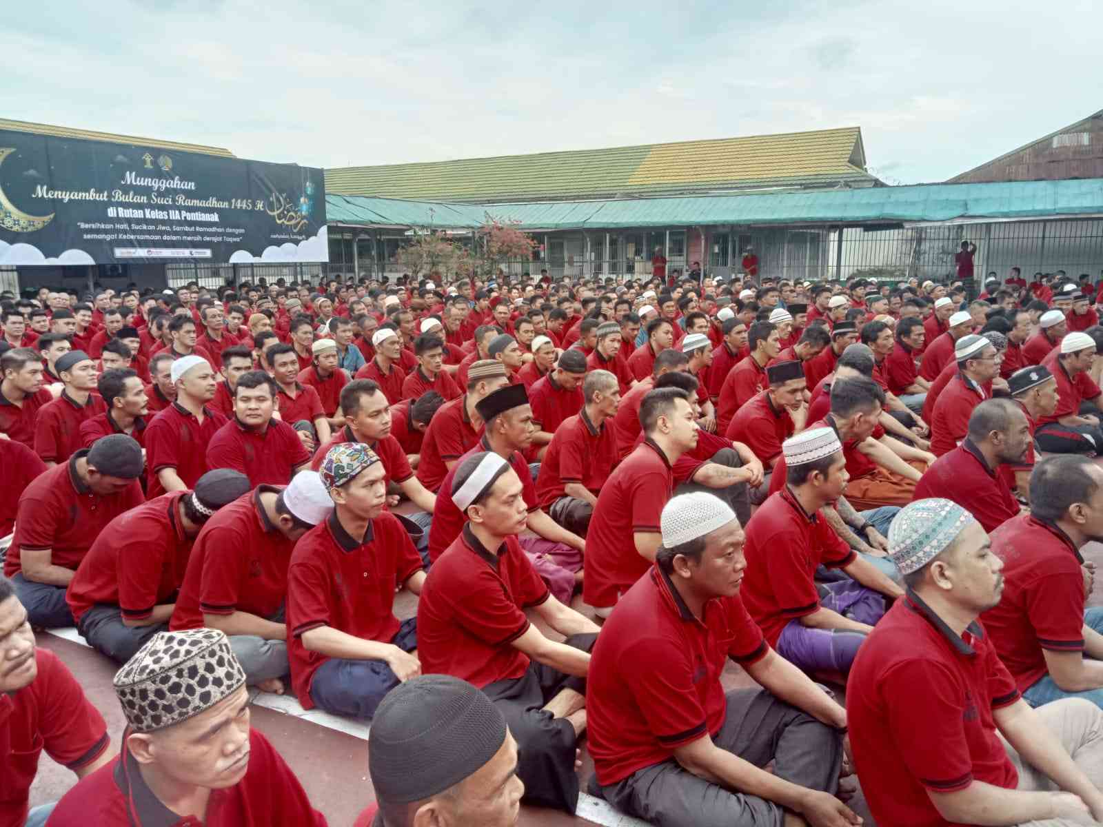 Munggahan di Rutan Pontianak (dok. humas rutan pontianak)