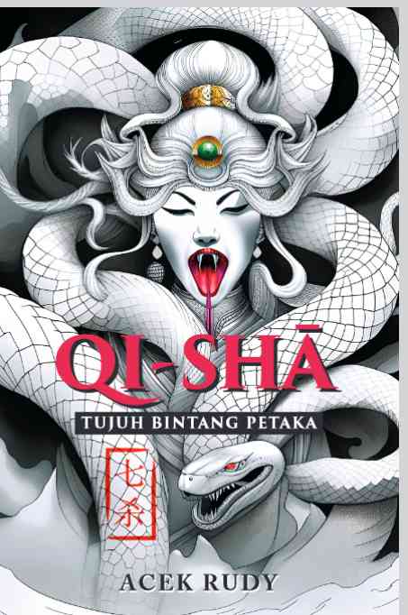 Sampul novel Qi-Sha Tujuh Bintang Petaka dokumentasi Acek Rudy