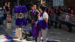 Warna ungu dalam Hari Perempuan Internasional | GETTY IMAGES via bbc.com