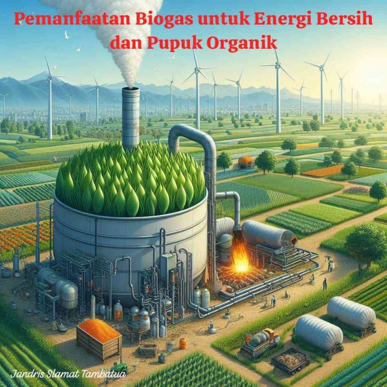 Biogas sebagai sumber energi terbarukan, semakin menjadi fokus utama (dok. pribadi)