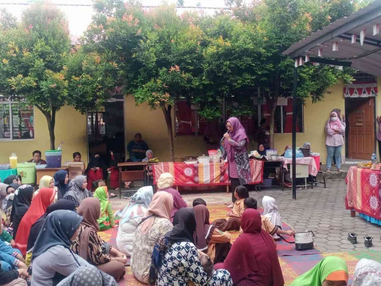 Kegiatan sekolah jelang Ramadan pada Rabu, 7 Maret 2024. (foto Akbar Pitopang)