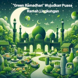 Green ramadan menjadi solusi untuk menyatukan ibadah puasa dengan upaya pelestarian alam (dok. pribadi)