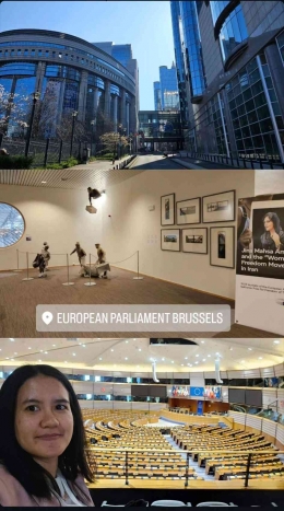 Kunjungan ke Parlemen Uni-Eropa di Brussel, Belgia, DokPri