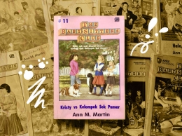 Novel The Baby-Sitters Club vol. 11: Kristy vs Kelompok Sok Pamer (Dokumentasi Pribadi)
