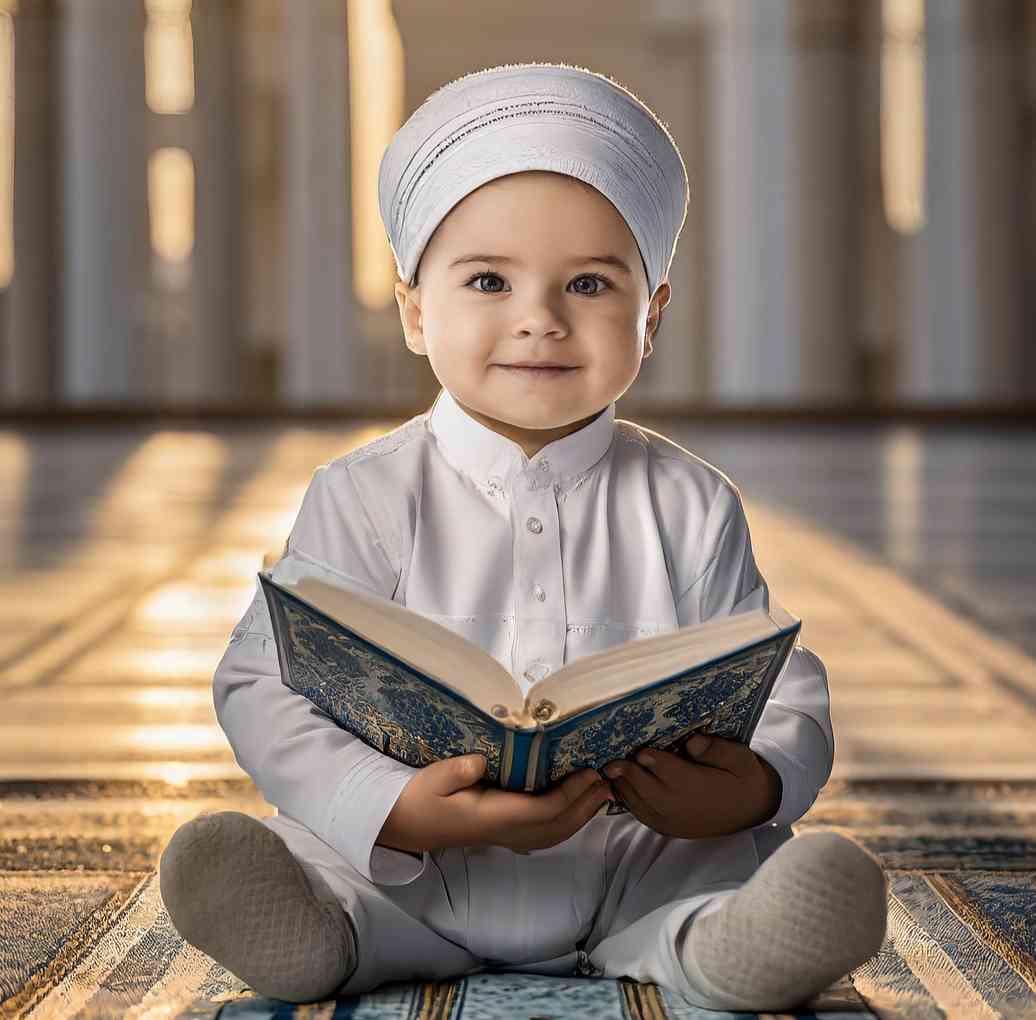 Ilustrasi anak sedang membaca Alquran (pixabay.com/SharpThemes)