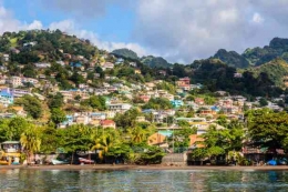 Kingstown, ibukota Saint Vincent dan Grenadines. (sumber: iStock)