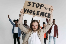 Ilustrasi Stop kekerasan (Foto : Pavel Danilyuk/Pexels)