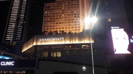 Hotel Grand Hyatt Jakarta yang menjadi icon di pusat kota Jakarta (Foto : Dokpri Amelia)