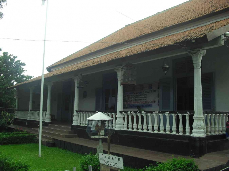 Kantor Yayasan Lembaga Cornelis Chastelein, Jln Pemuda, Depok. Foto : Parlin Pakpahan.