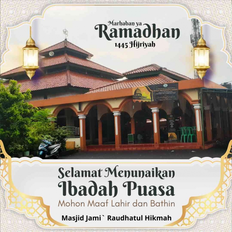 Masjid Jami` Raudhatul Hikmah- Pamulang, Tangerang Selatan