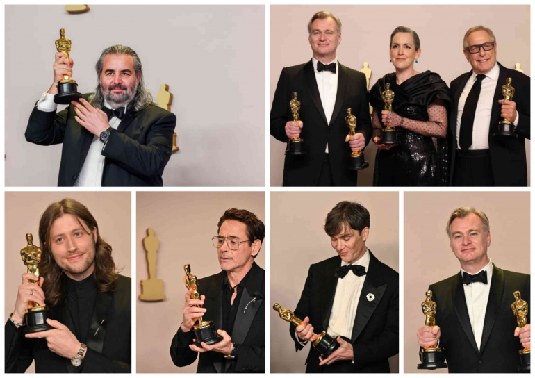 Oppenheimer meraih 7 gelar Piala Oscar pada Minggu, 10 Maret 2024 waktu Amerika. Sumber: getty images.