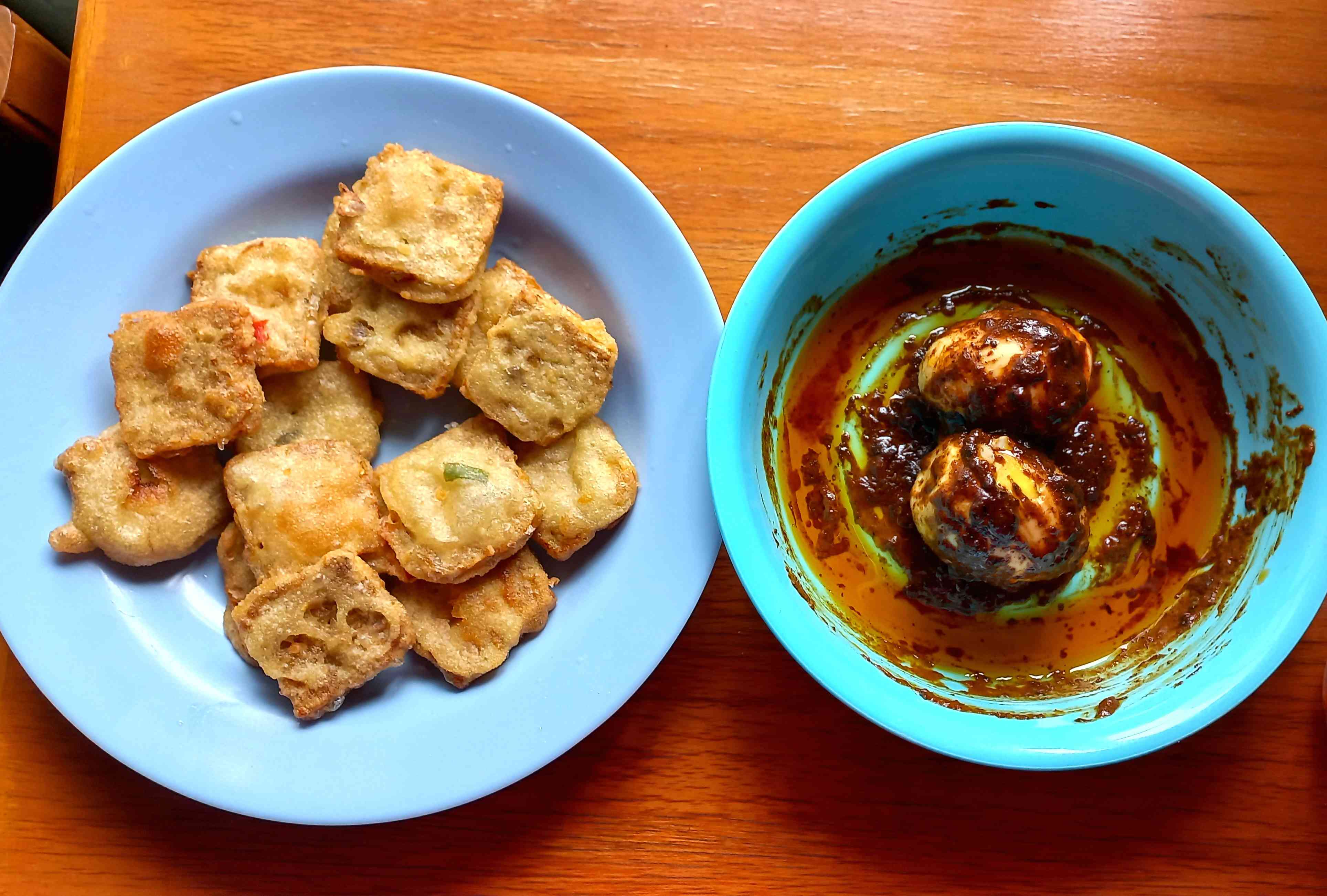 Sayur asamnya masih di panci/doc. pribadi Raja Lubis