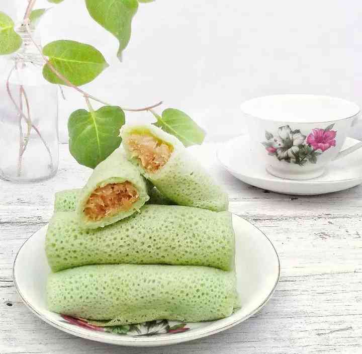 Ilustrasi Dadar Gulung Manis (Twitter.com/Terselip Com)