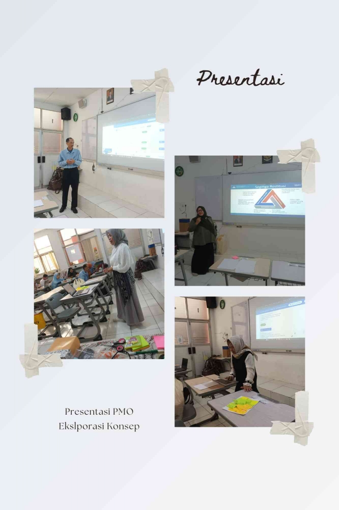 Sumber gambar Badriah:  Presentasi PMO oleh para kepala sekolah penggerak