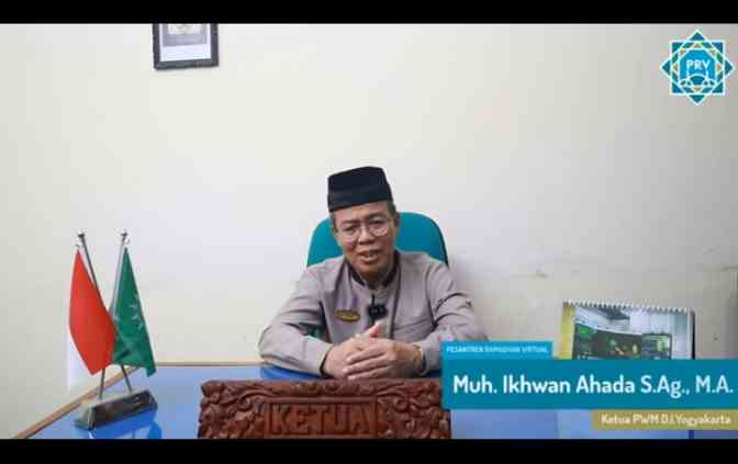 Screenshot penyampaian materi tentang cara agar puasa semakin sempurna dalam pesantren Ramadan (PRV GK). Dokpri 