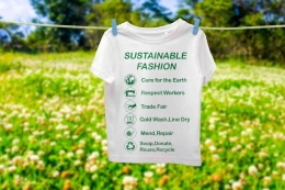 Ilustrasi Sustainable Fashion (Youth Time Magazine)