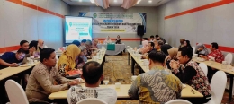 Pembukaan Workshop Penyelarasan Kurikulum dan Penilaian SMA 2024 Oleh Kepala Bidang PSM Disdikbud Kaltim di Pontianak, dok. pribadi