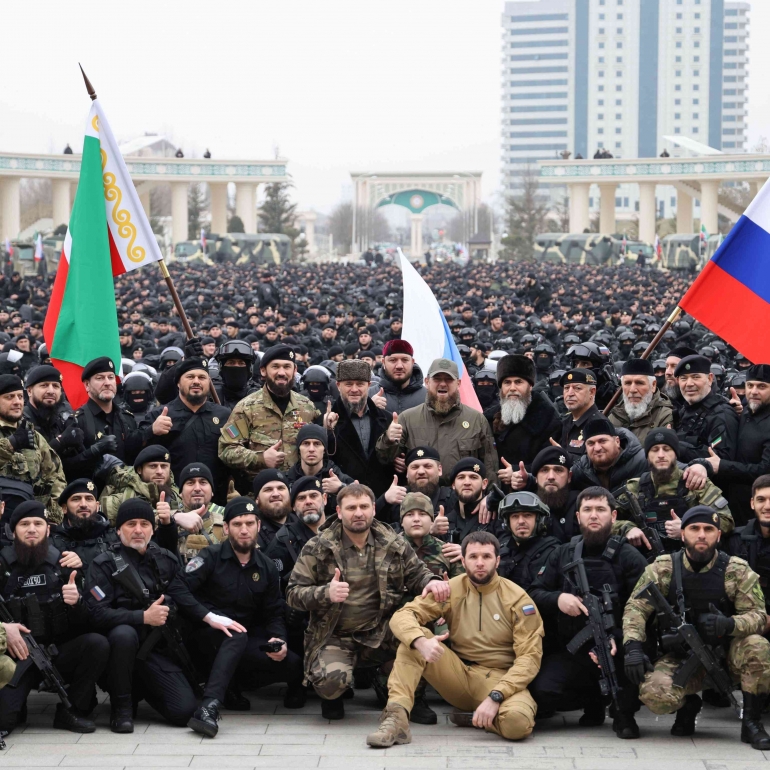 Kadyrovtsy. Source: RT News