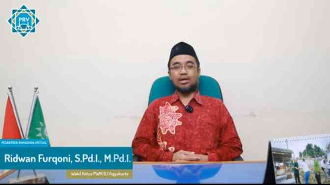 Screenshot penyampaian materi keutamaan shalat oleh Ridwan Furqoni dalam PRV. Dokpri 