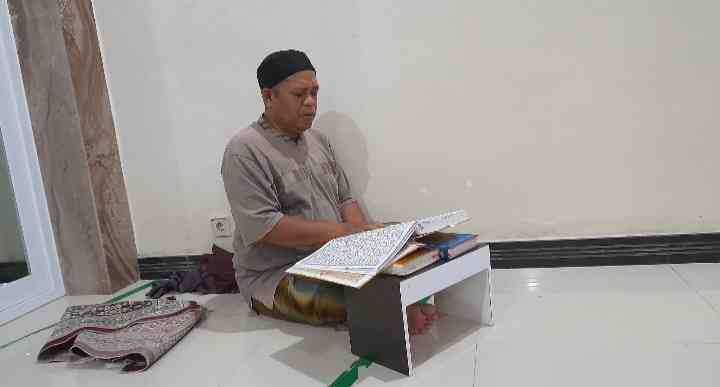 Yuk tetap semangat baca qur'an(sumber gambar:dokpri)