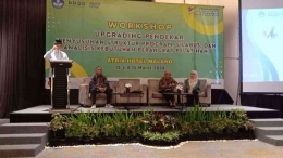Acara workshop dibuka oleh kepala BBGP Jawa Timur. Bapak Drs. Abu Khaer, M.Pd. Dokpri