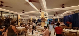 Suasana Massimo Restaurant di Sanur, Bali (dokpri)
